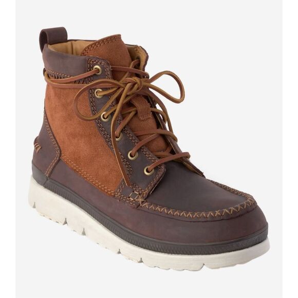 Manitobah $150 Mesa Moc Toe Sneaker Boots Copper Brown Mens 7 NEW main image 10